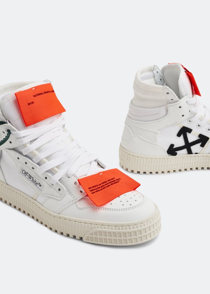 Off-White Off-Court 3.0 High-Top Sneakers in White.