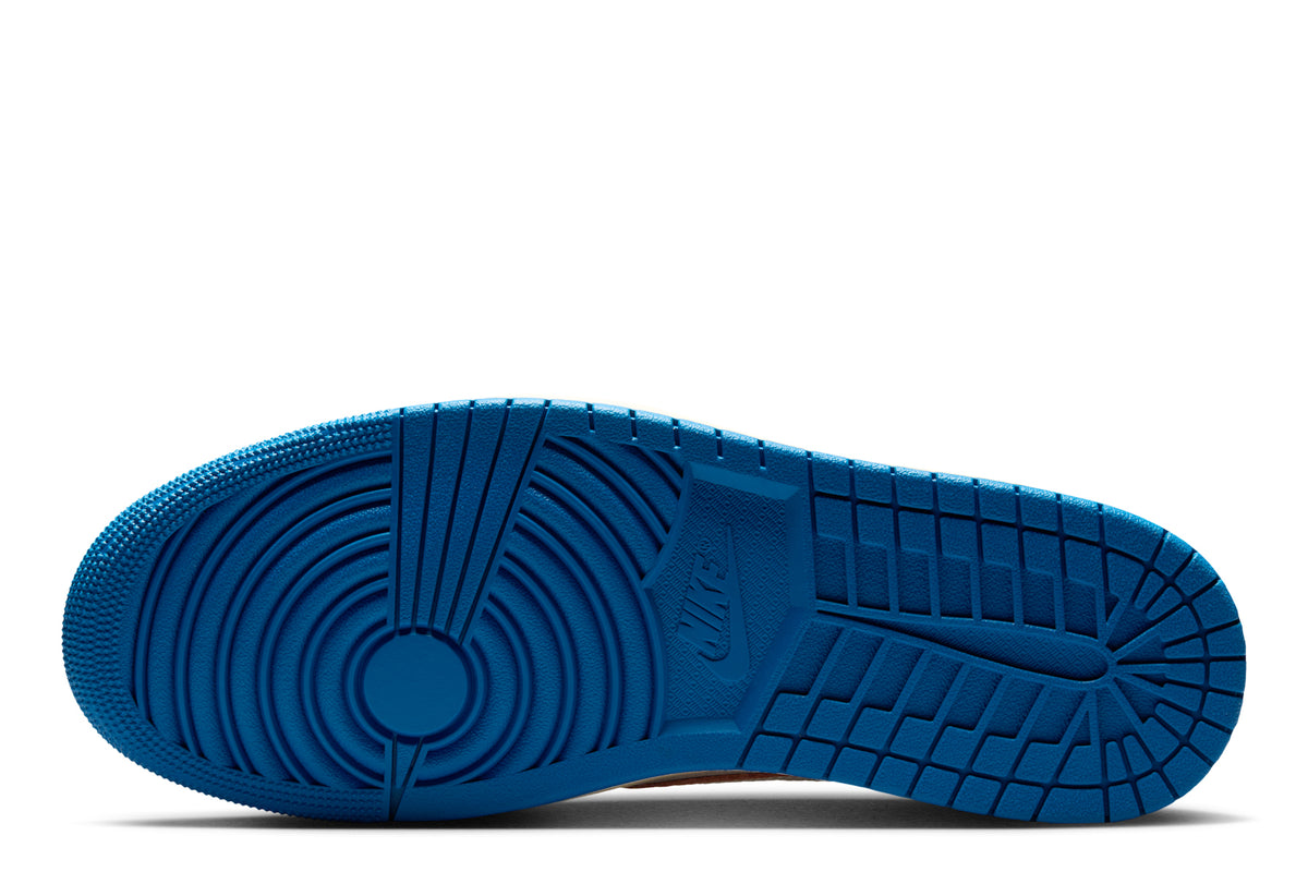 Nike Air Jordan 1 Retro Low OG Fragment x Travis Scott "Sail Military Blue"