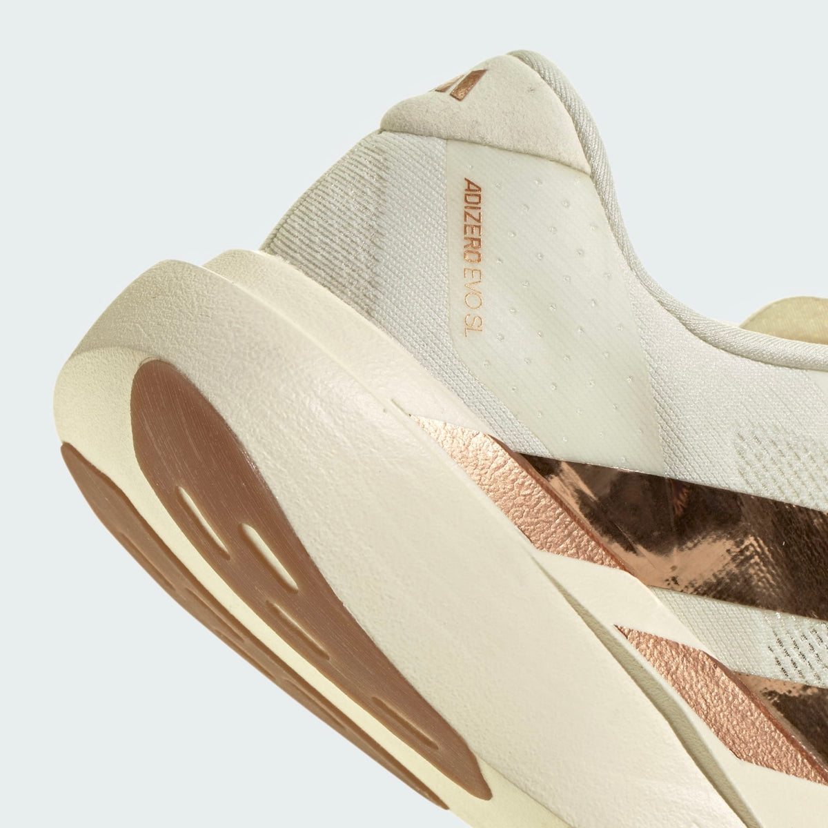 Adidas Adizero Evo SL "Off White-Copper Metallic-Blush Pink"