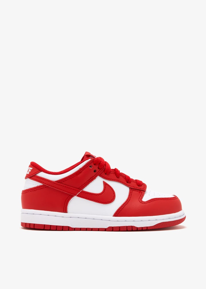 Nike Dunk Low specifically "University Red"