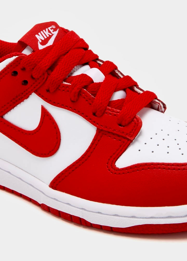 Nike Dunk Low specifically "University Red"