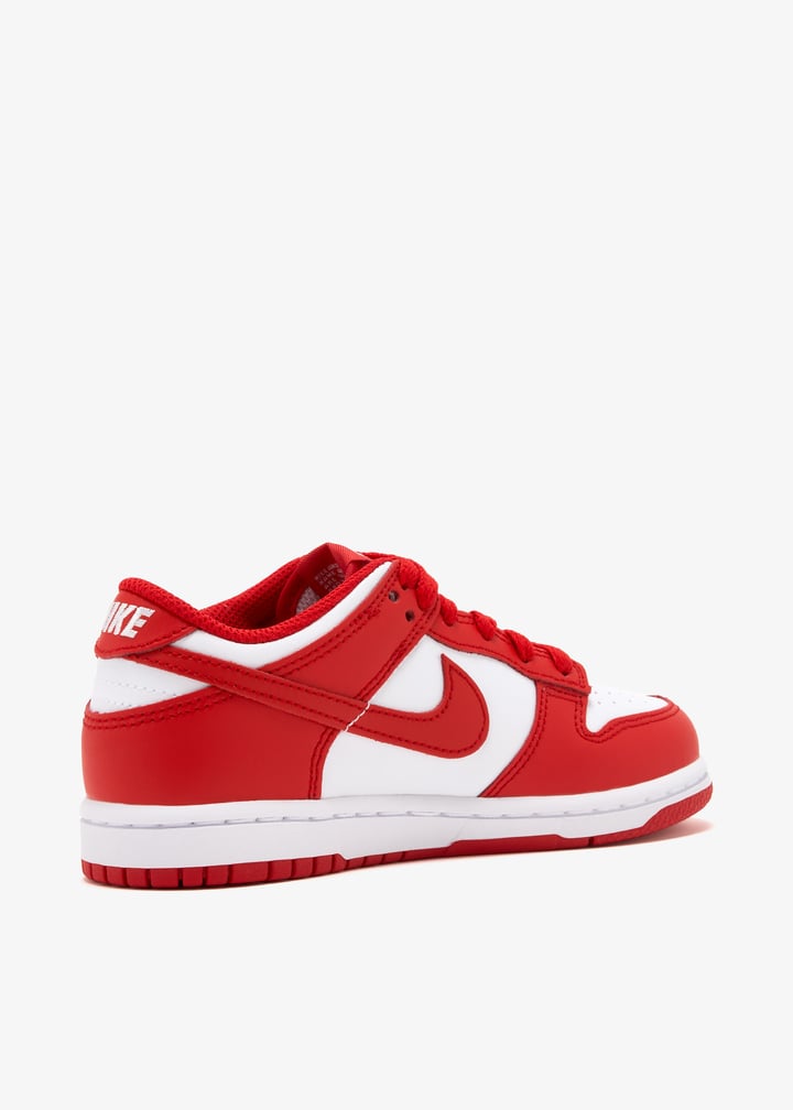 Nike Dunk Low specifically "University Red"