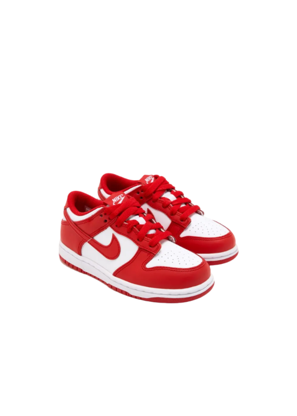 Nike Dunk Low specifically "University Red"