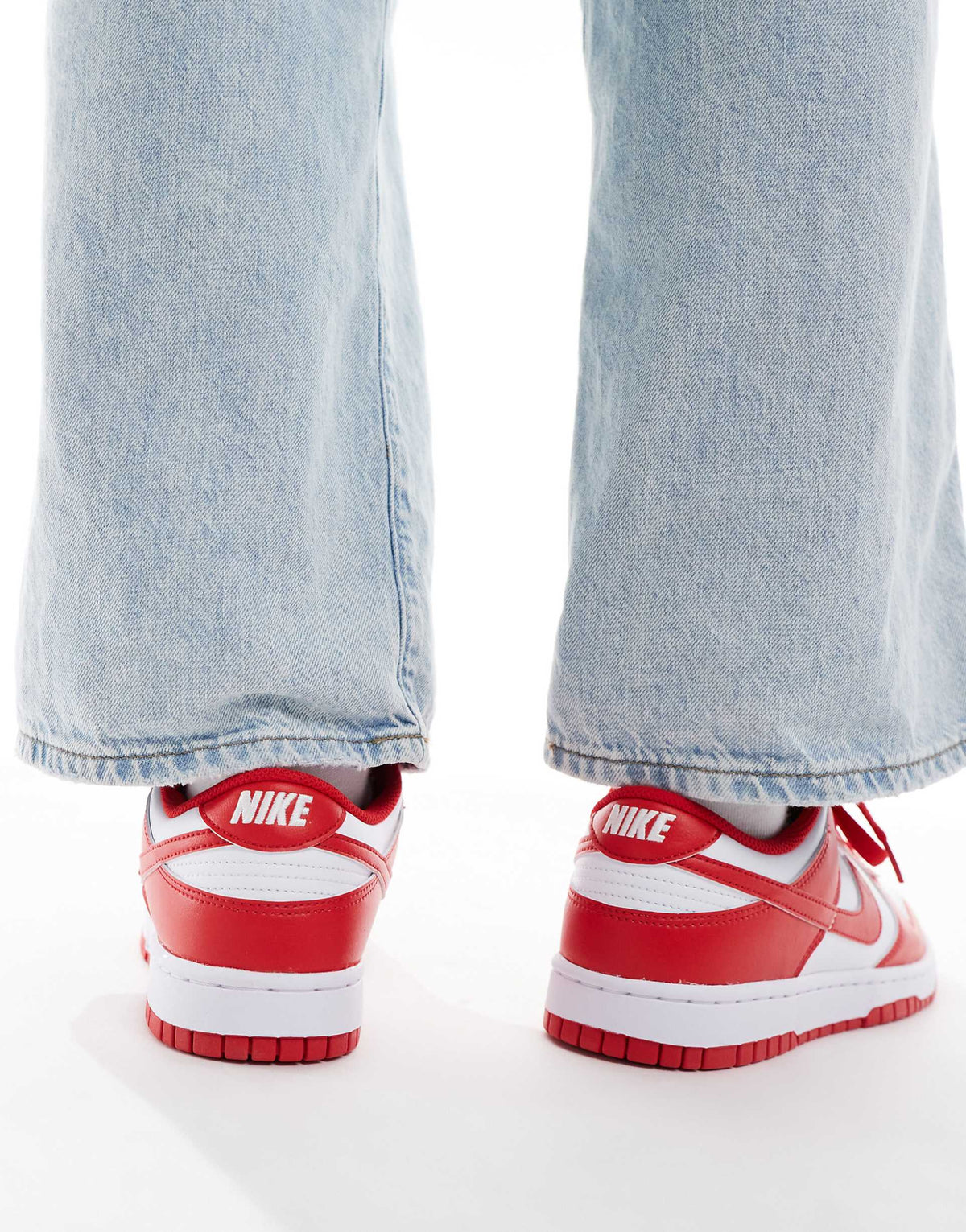 Nike Dunk Low specifically "University Red"