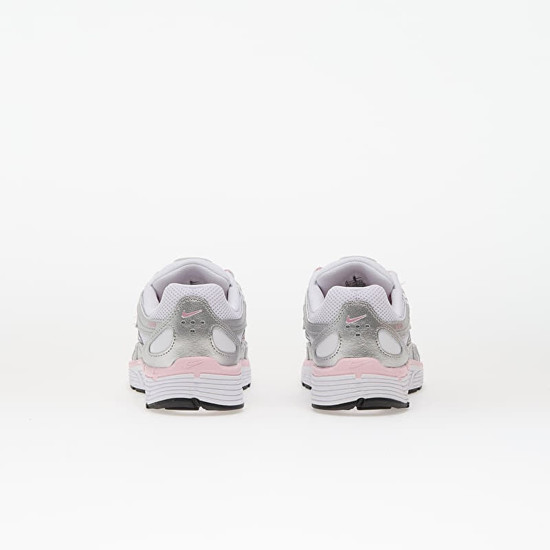 Nike Women's P-6000 "White-Elemental Pink-Metallic Silver-Black"