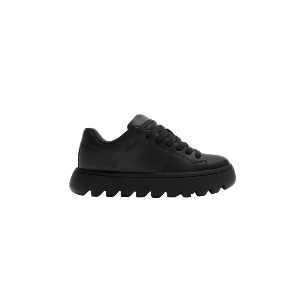 Zara Monochrome Chunky Sole Trainer.