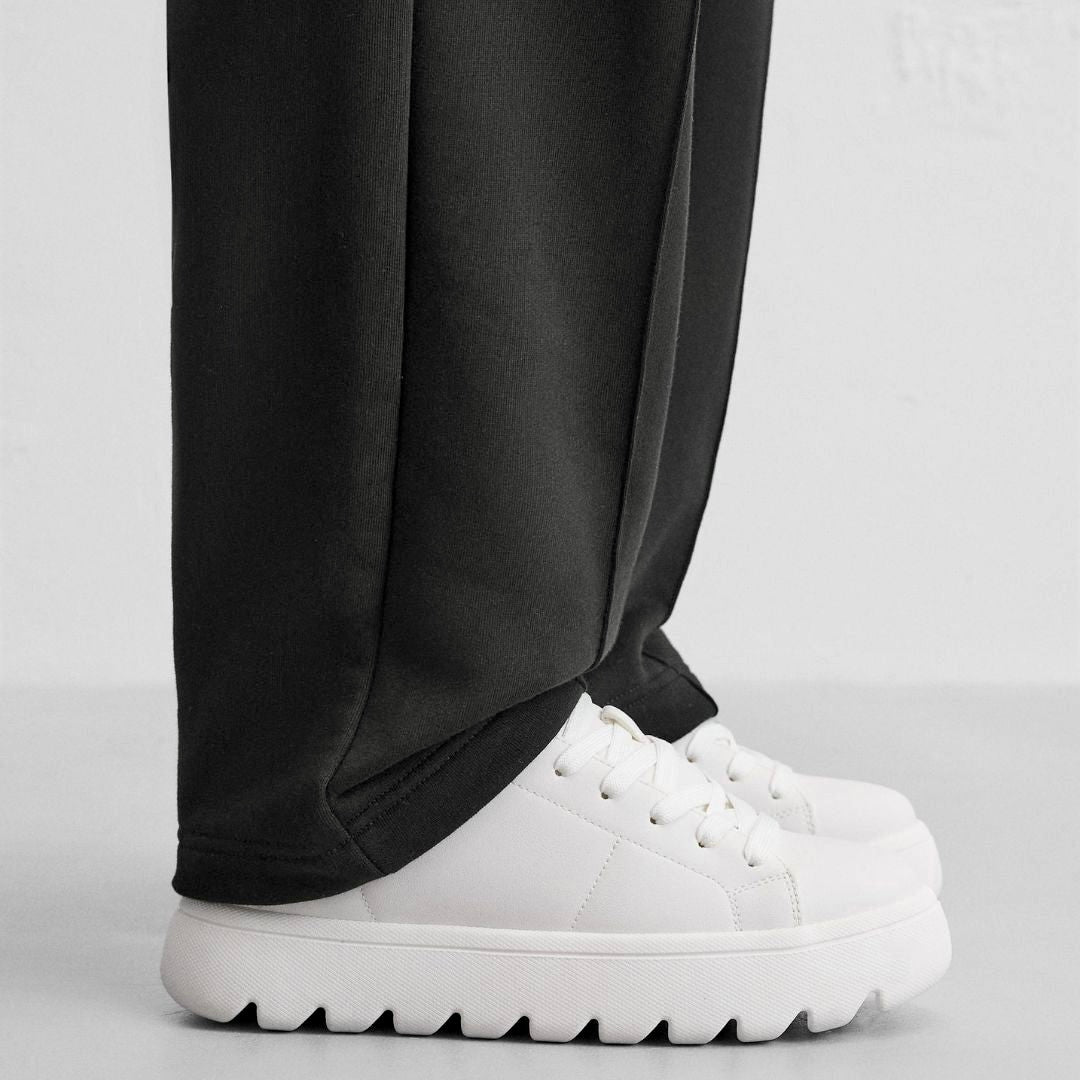 Zara Monochrome Chunky Sole Trainer.