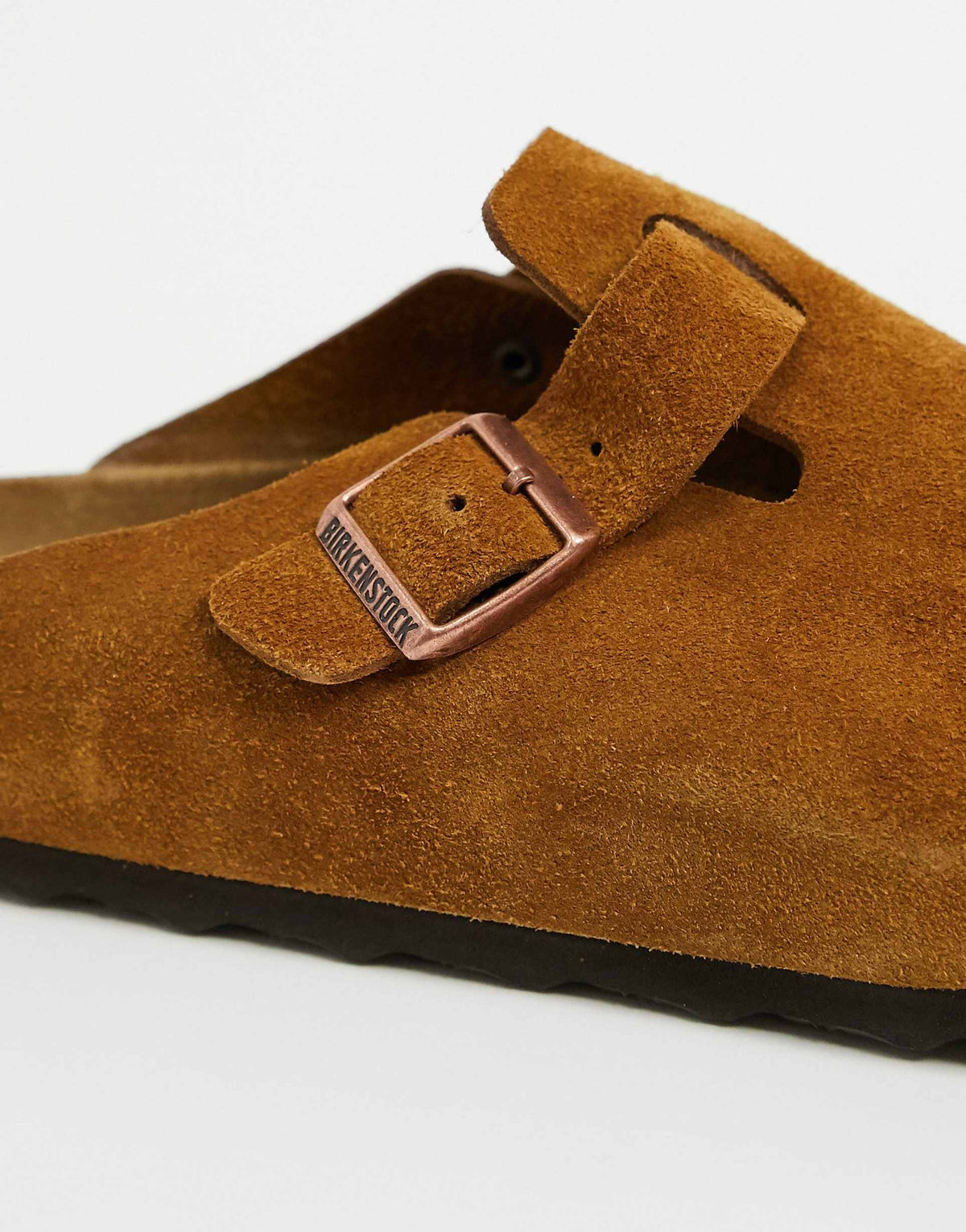 Birkenstock Boston Suede Clog "Mink"