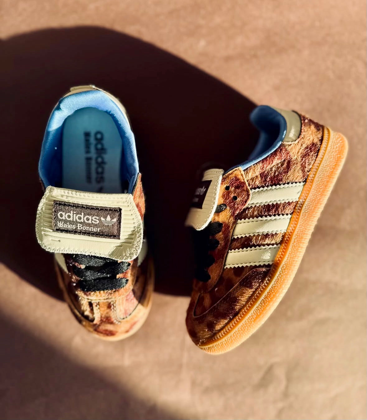 Adidas x Wales Bonner Samba Pony Leo Sneakers