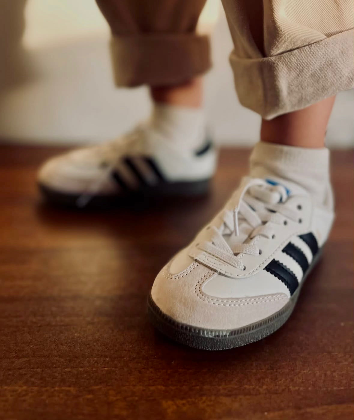 Adidas Samba OG Shoes "Cloud White - Core Black"
