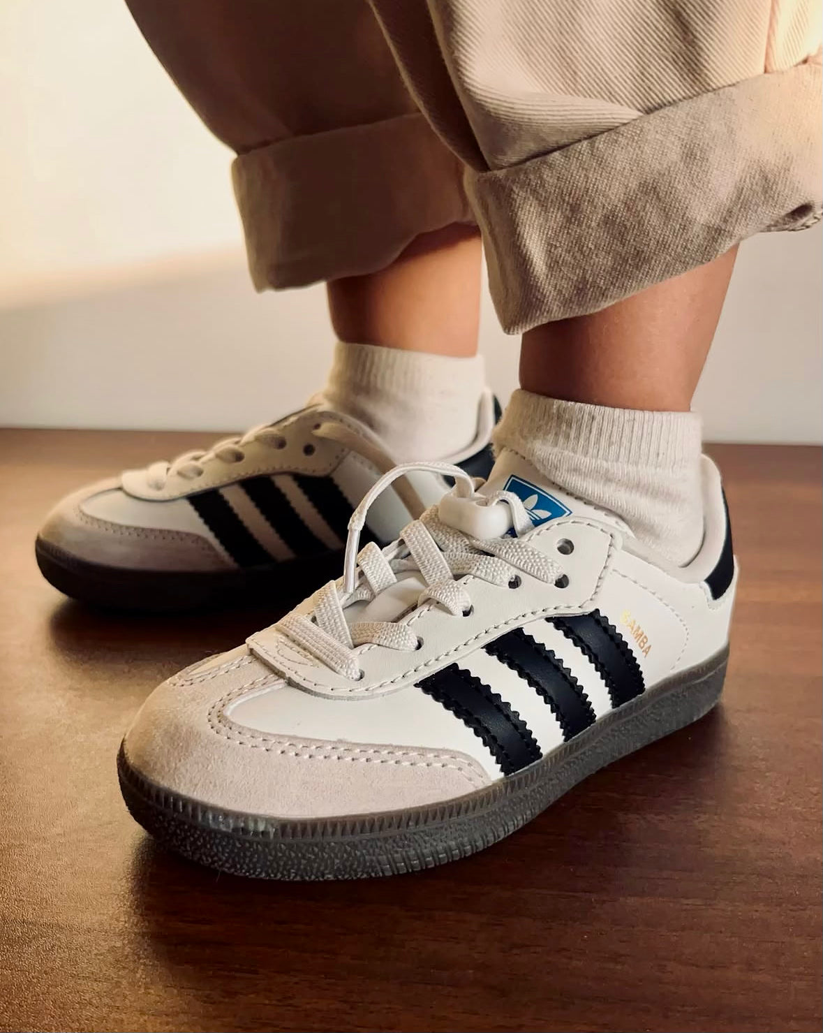 Adidas Samba OG Shoes "Cloud White - Core Black"