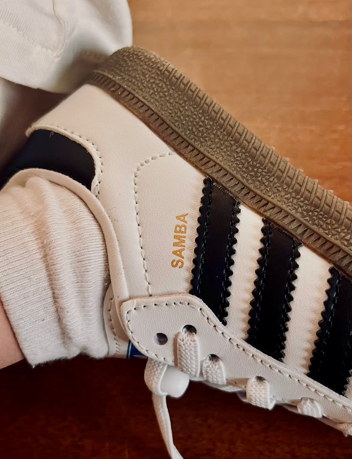 Adidas Samba OG Shoes "Cloud White - Core Black"