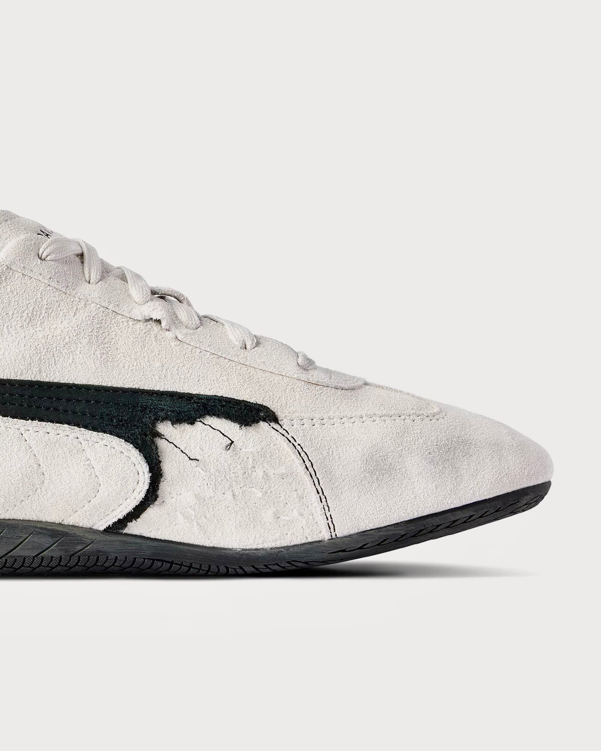 Puma x Balenciaga Speedcat Suede Distressed 'White Black'