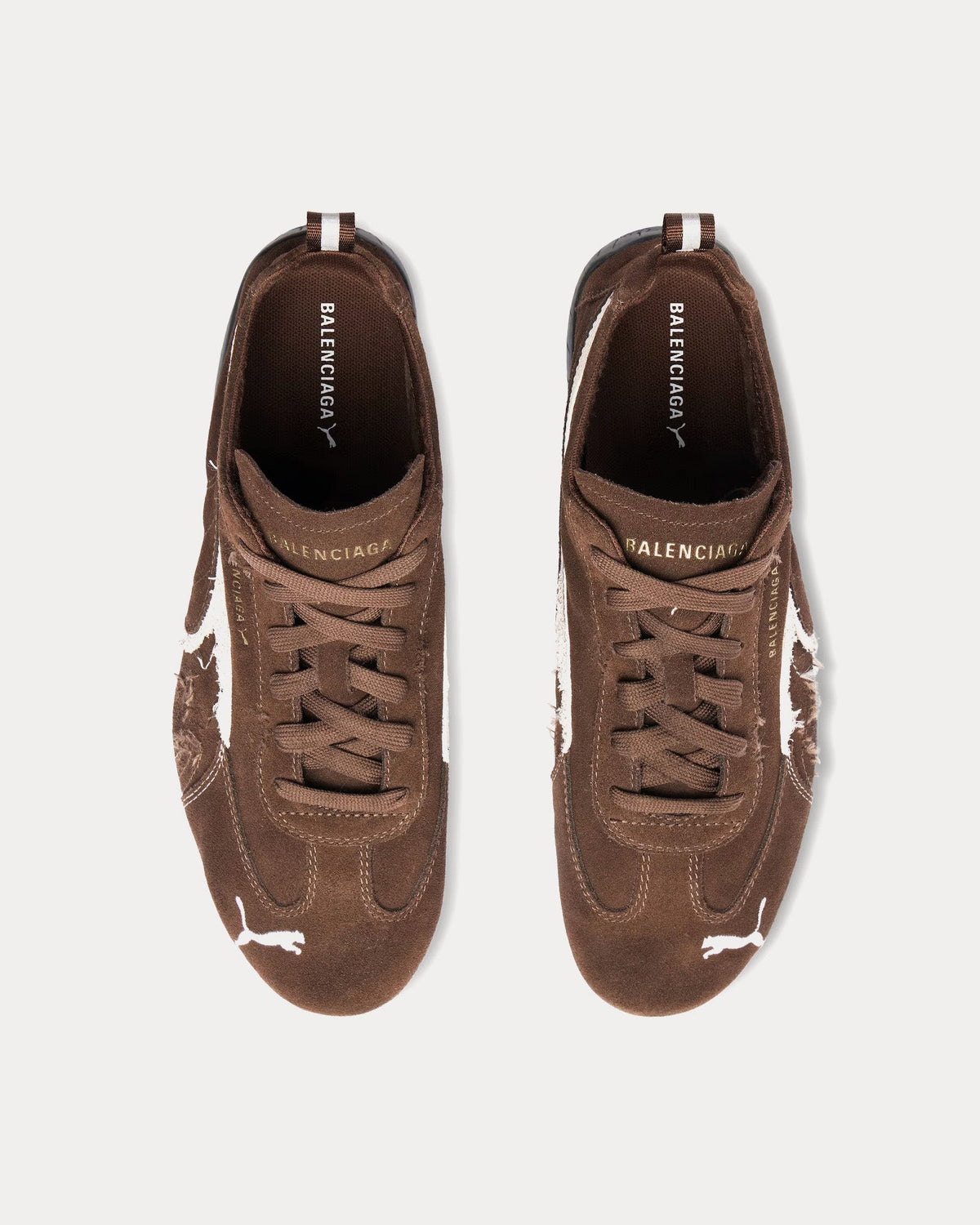 Puma x Balenciaga Speedcat Suede Distressed 'Brown'