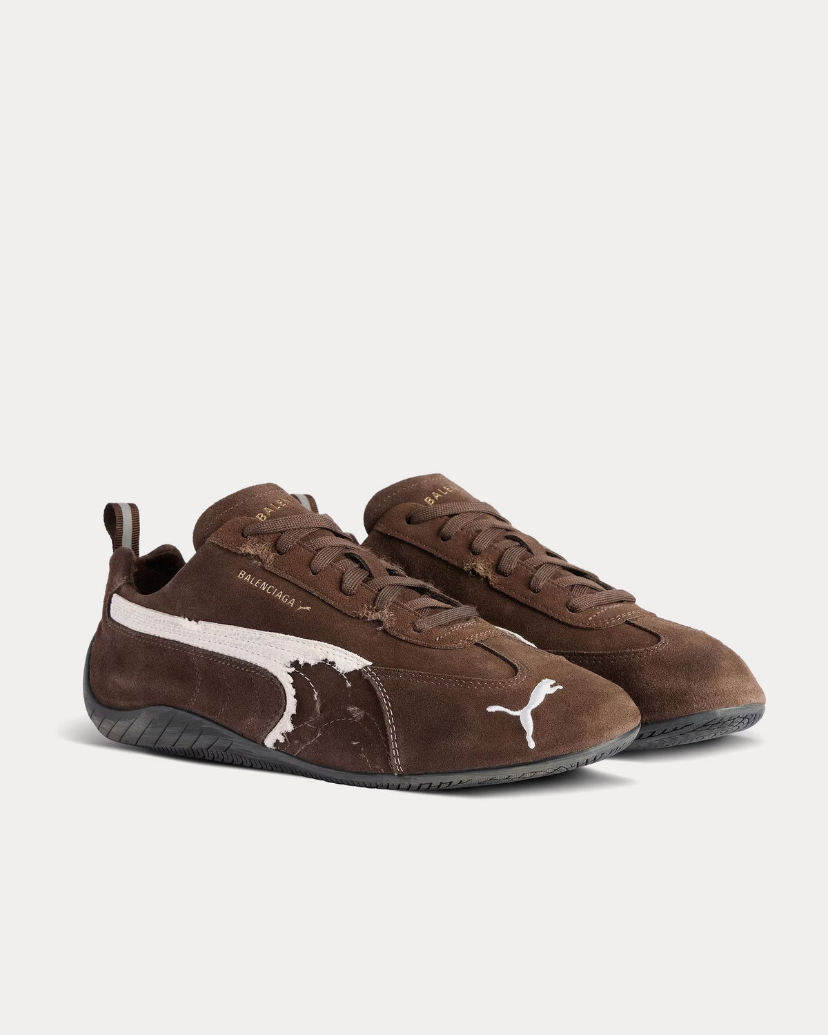Puma x Balenciaga Speedcat Suede Distressed 'Brown'