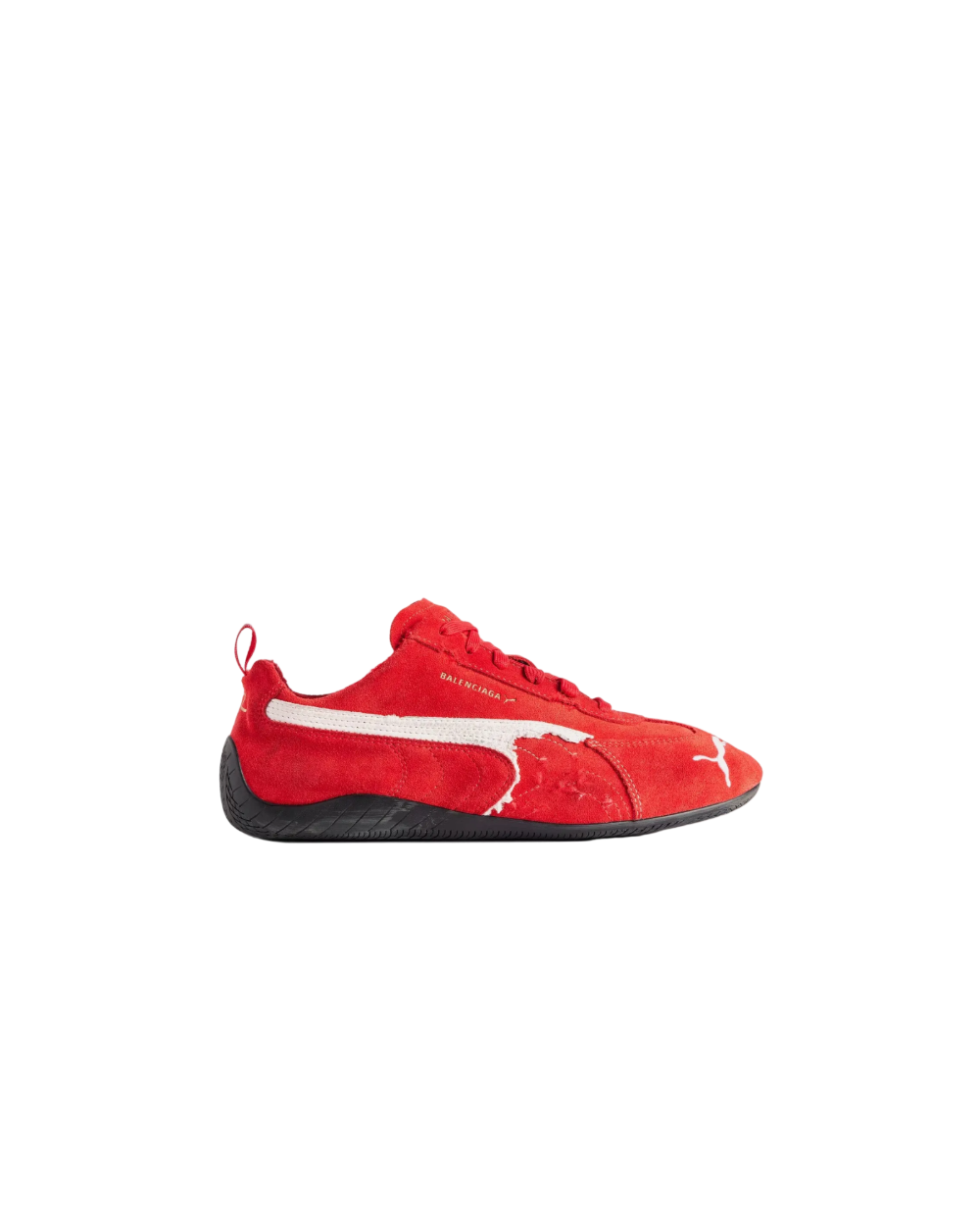 Puma x Balenciaga Speedcat Suede Distressed 'Striking Red'