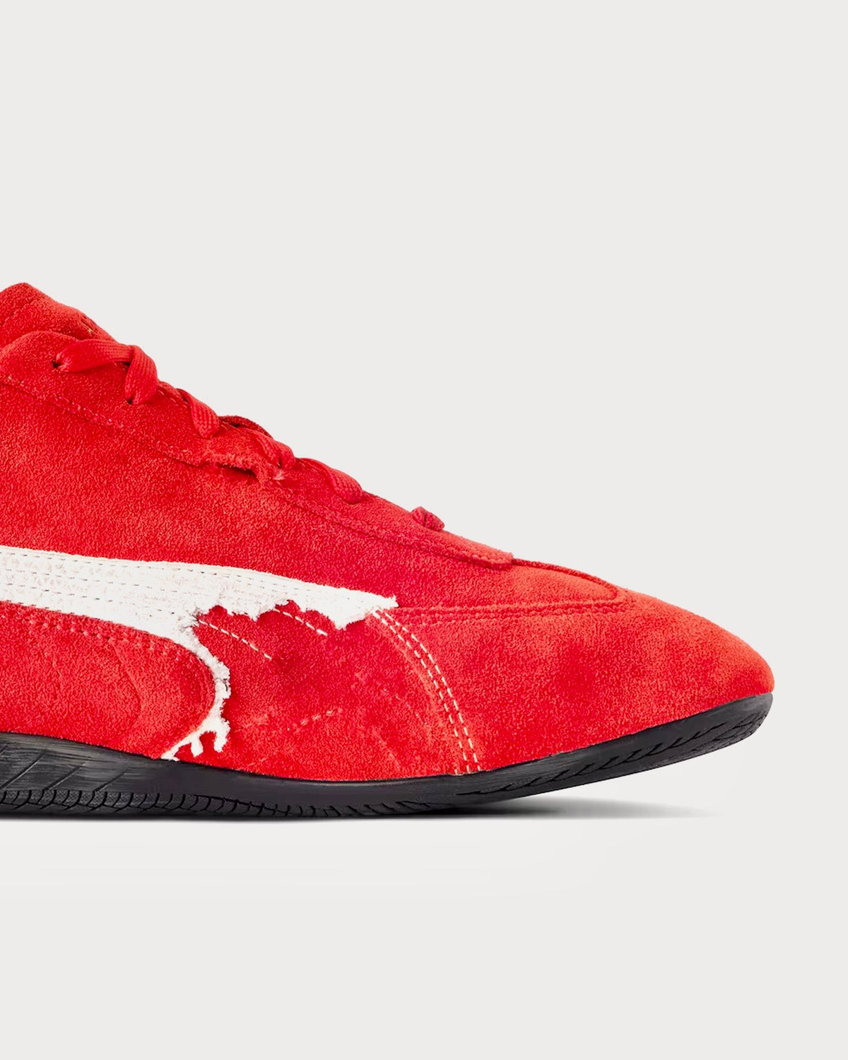 Puma x Balenciaga Speedcat Suede Distressed 'Striking Red'