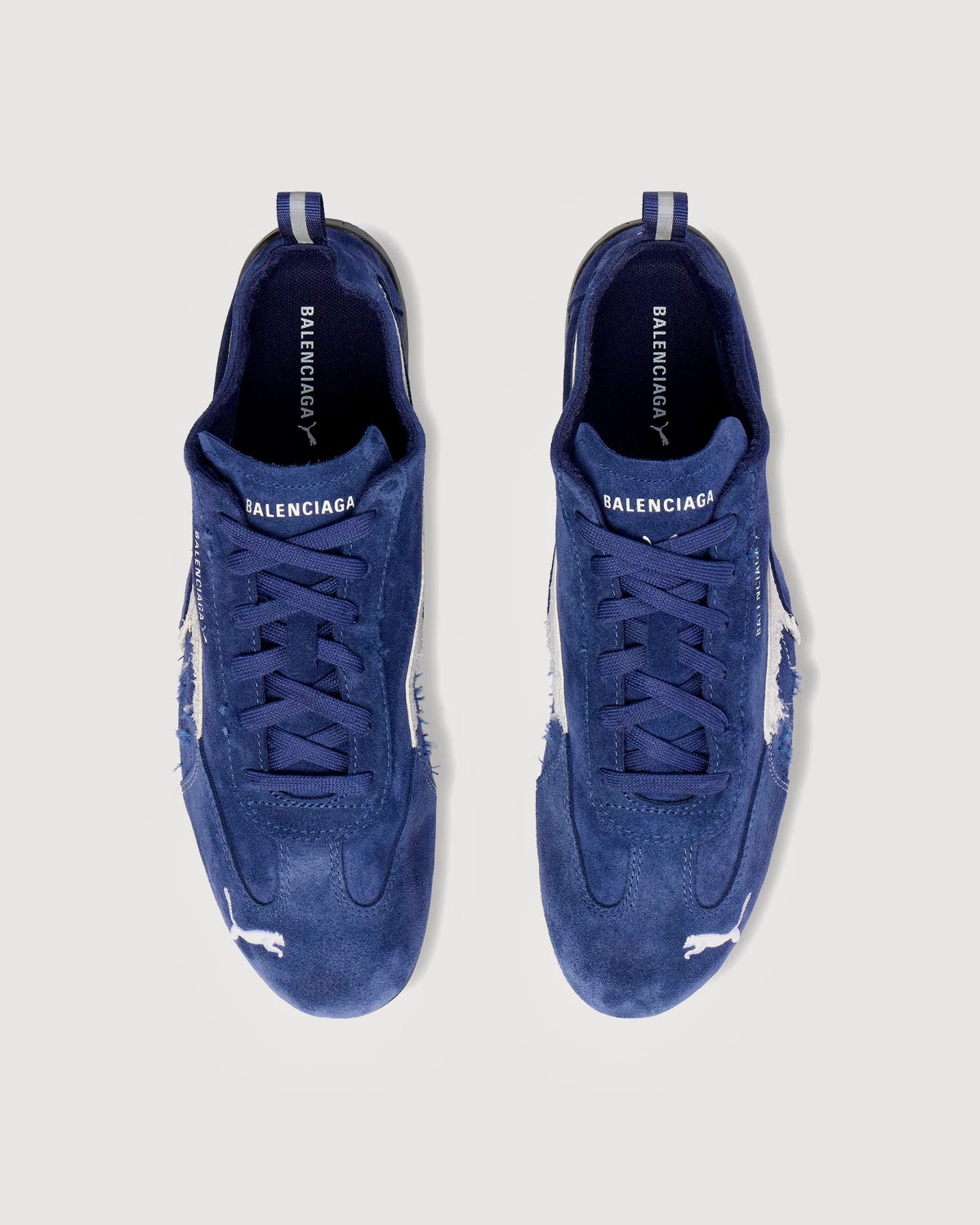 Puma x Balenciaga Speedcat Suede Distressed 'Navy Blue'