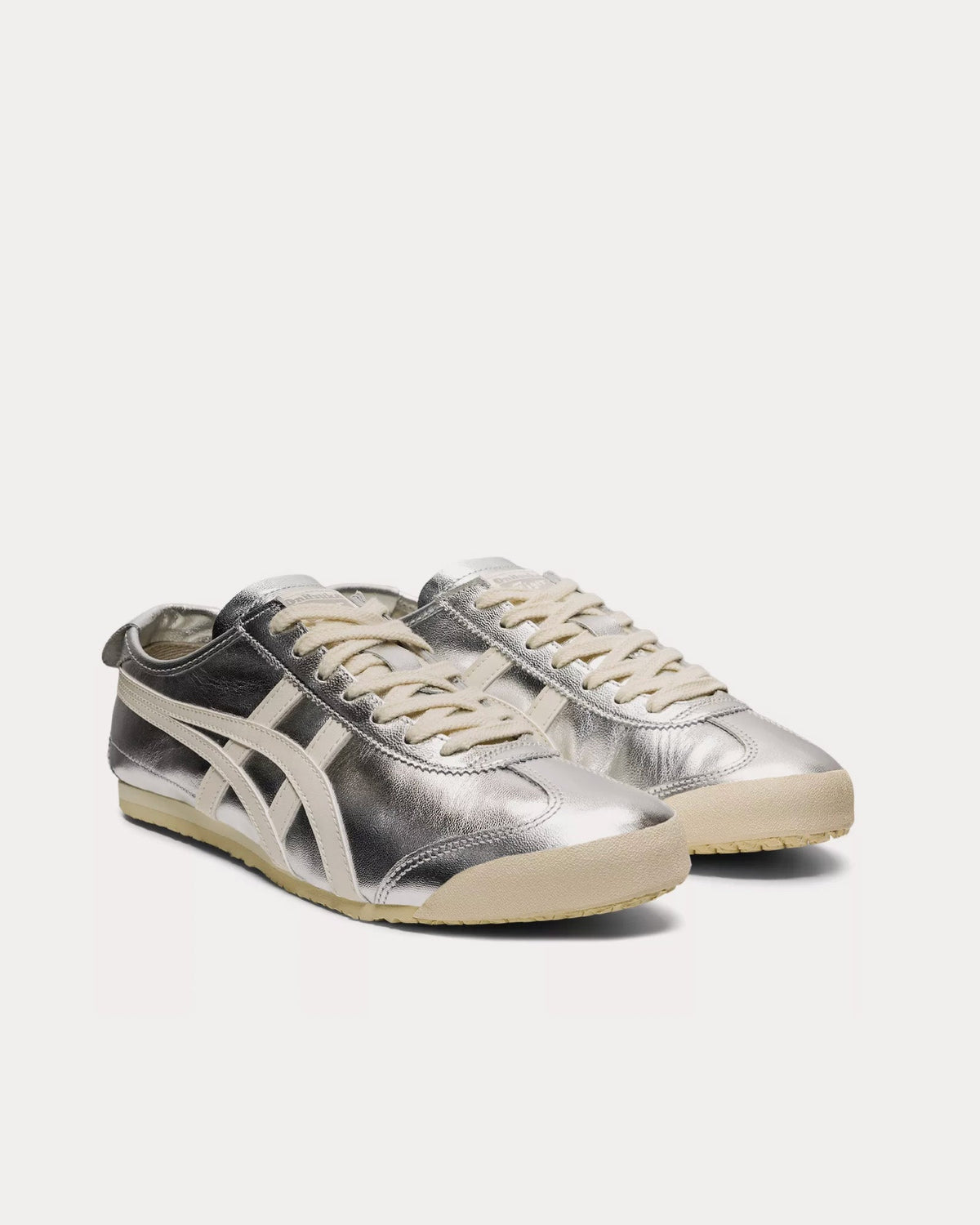Asics Onitsuka Tiger Mexico 66 SD the "Metallic Series" 'Silver & Off-White'