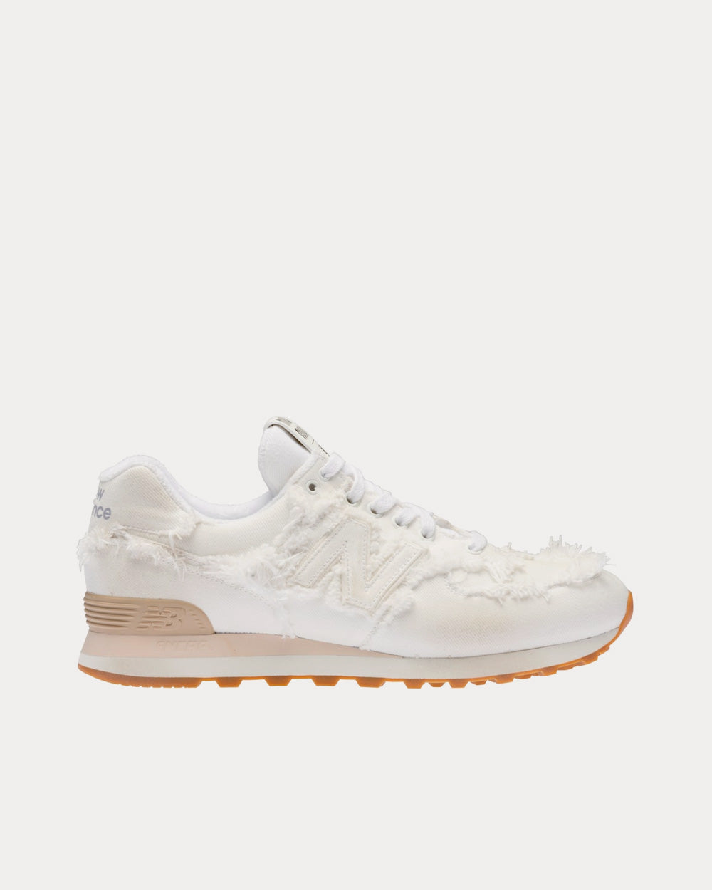 New Balance 574 x Miu Miu Denim Sneakers 'White'