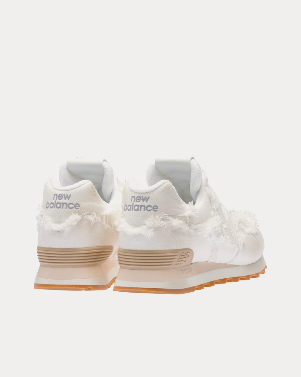 New Balance 574 x Miu Miu Denim Sneakers 'White'