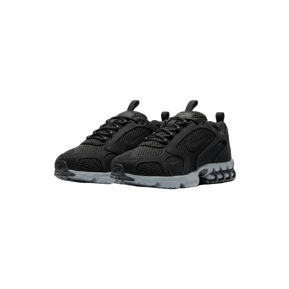 NIKE Stüssy Air Zoom 'Spiridon Cage 2' "Cool Black Grey"