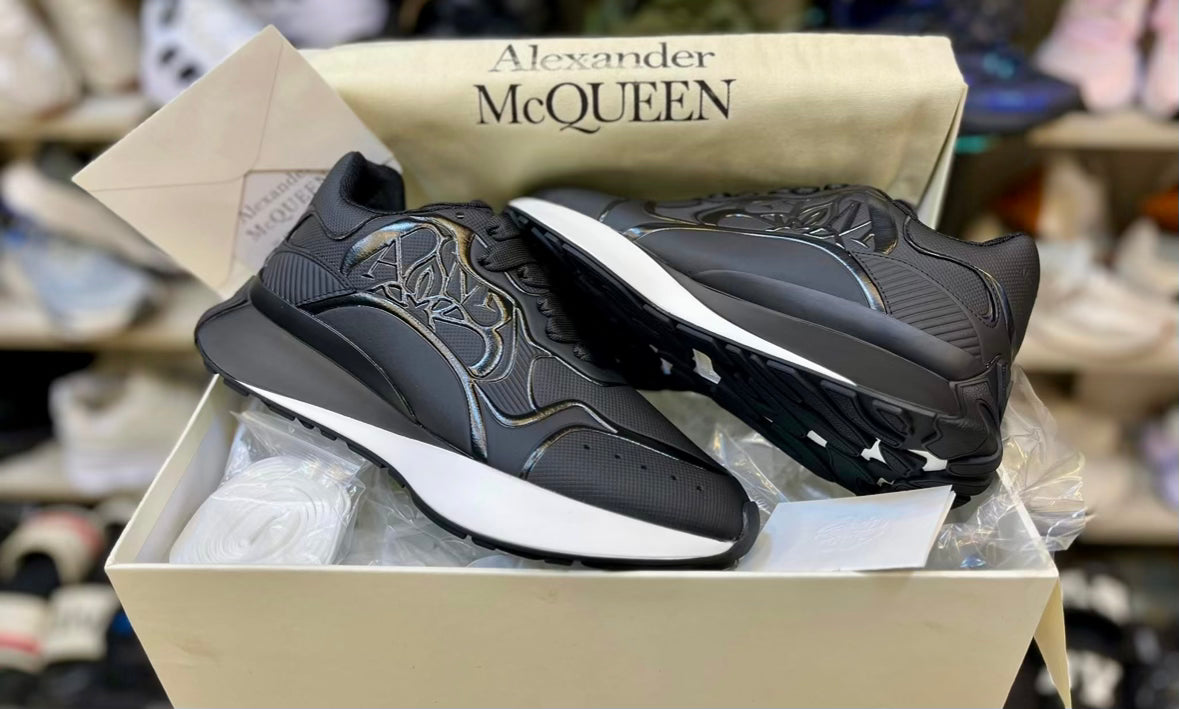 Alexander McQueen Sprint Runner 'Black & White'