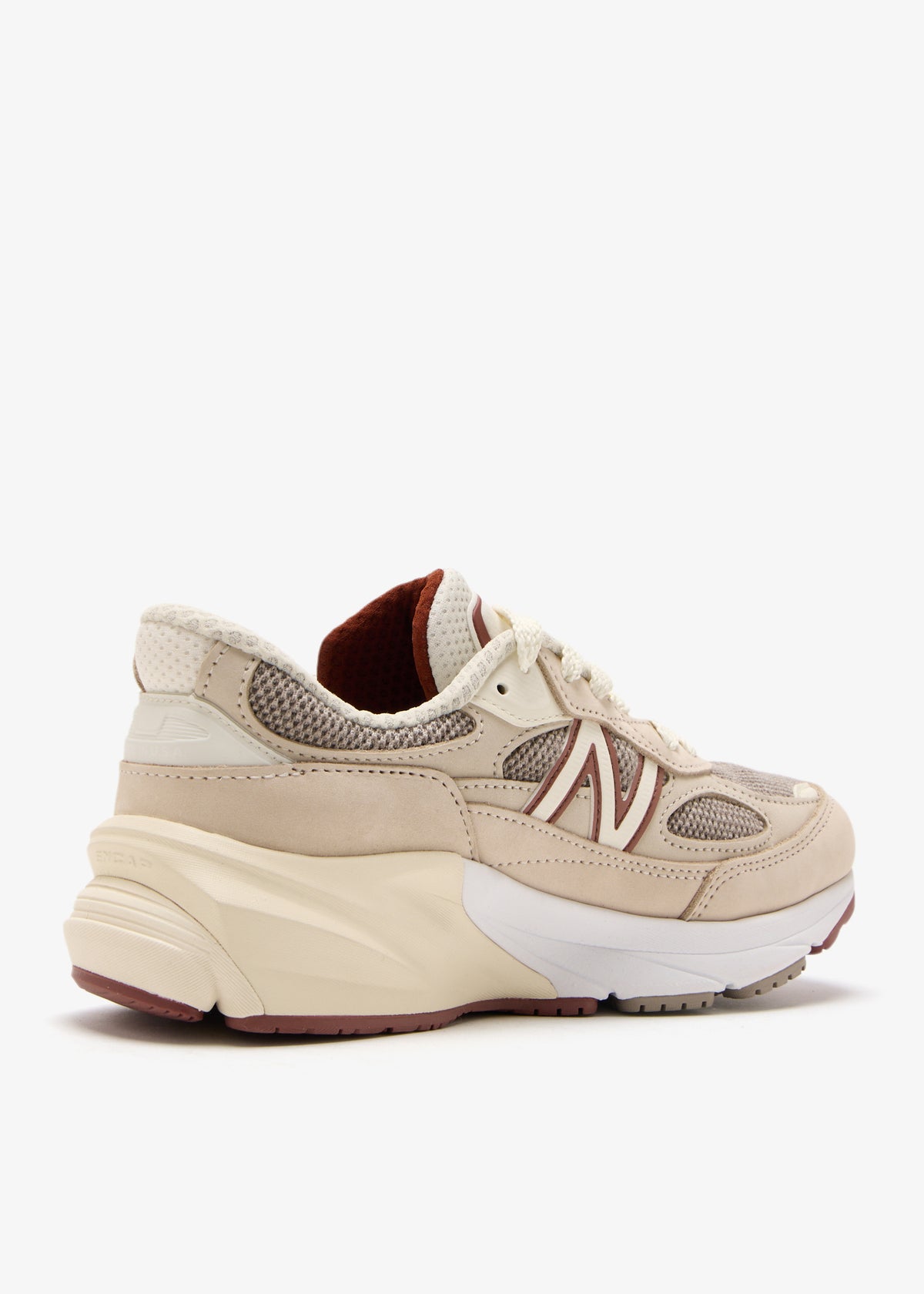 New Balance 990v6 in the "Raw Cashew"