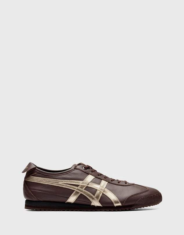 ASICS Onitsuka Tiger Mexico 66 SD "Licorice Brown/Champagne Gold"