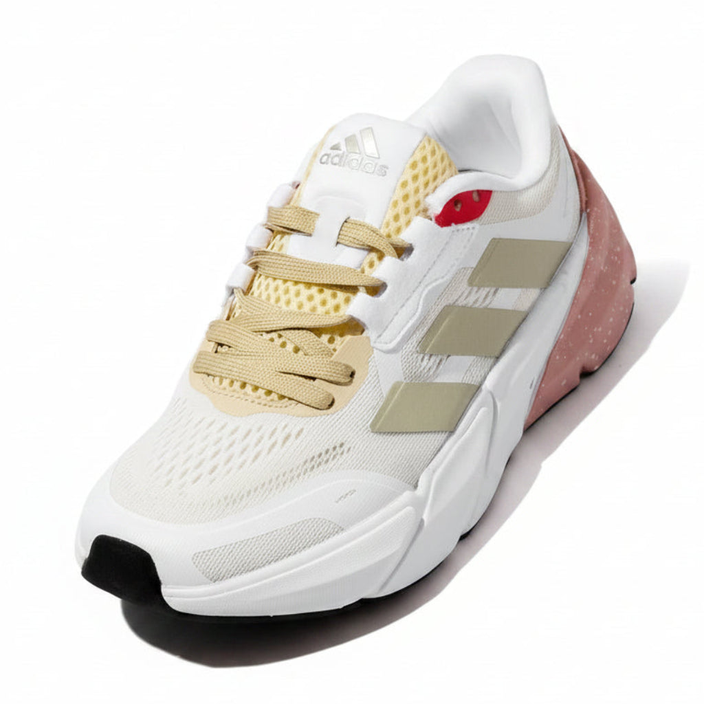 Adidas Adistar "Ecru Tint-Silver Metallic-Light Flash Orange"