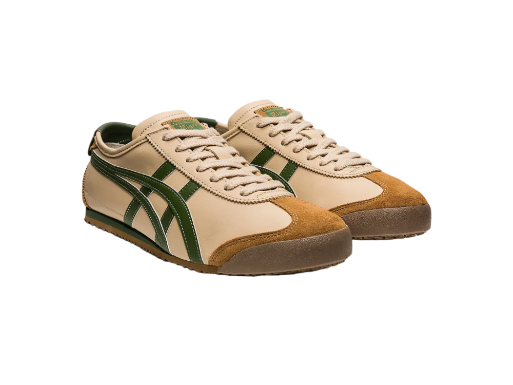 Asics Onitsuka Tiger Mexico 66 Beige-Grass Green