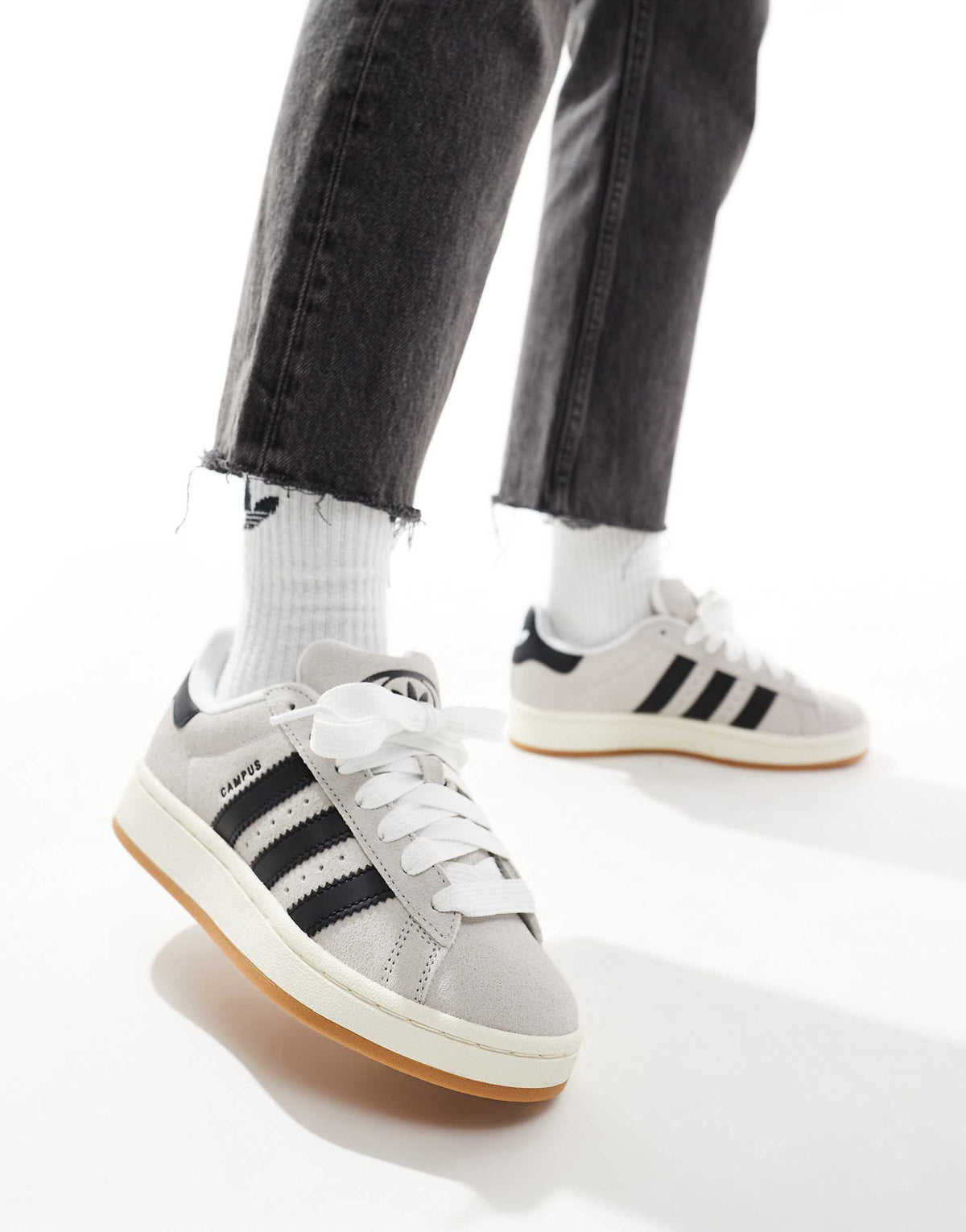 Adidas Campus 00s 'Crystal White and Core Black'