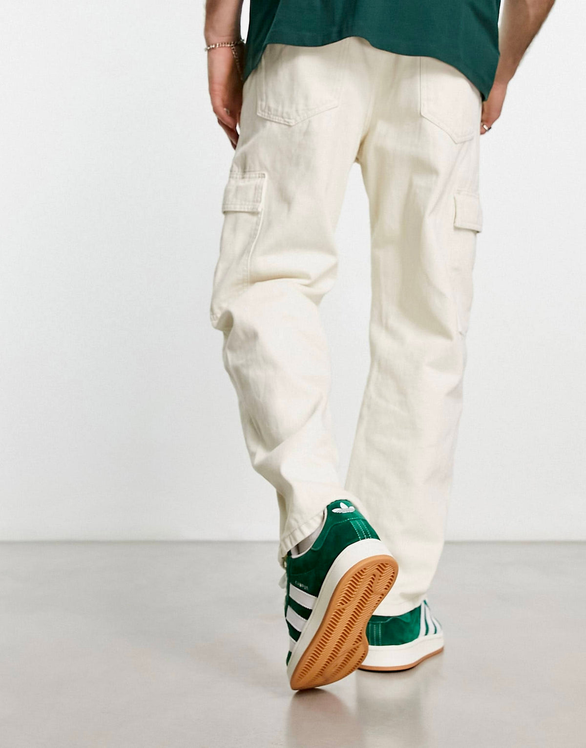 Adidas Campus 00s trainers "Dark Green & White"