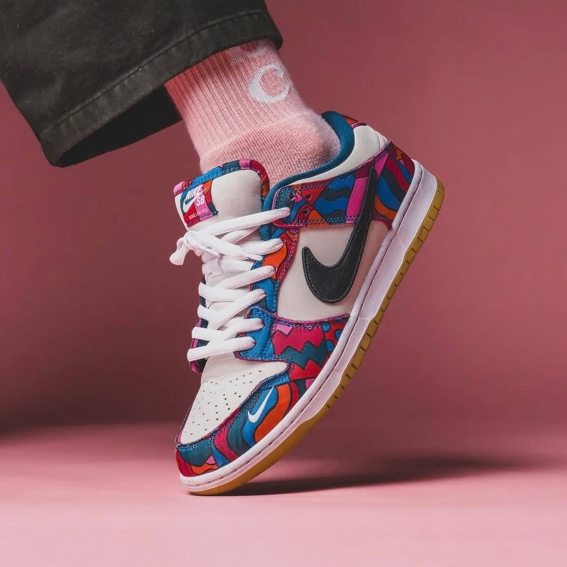 Nike SB Dunk Low Pro x Parra "Abstract Art"