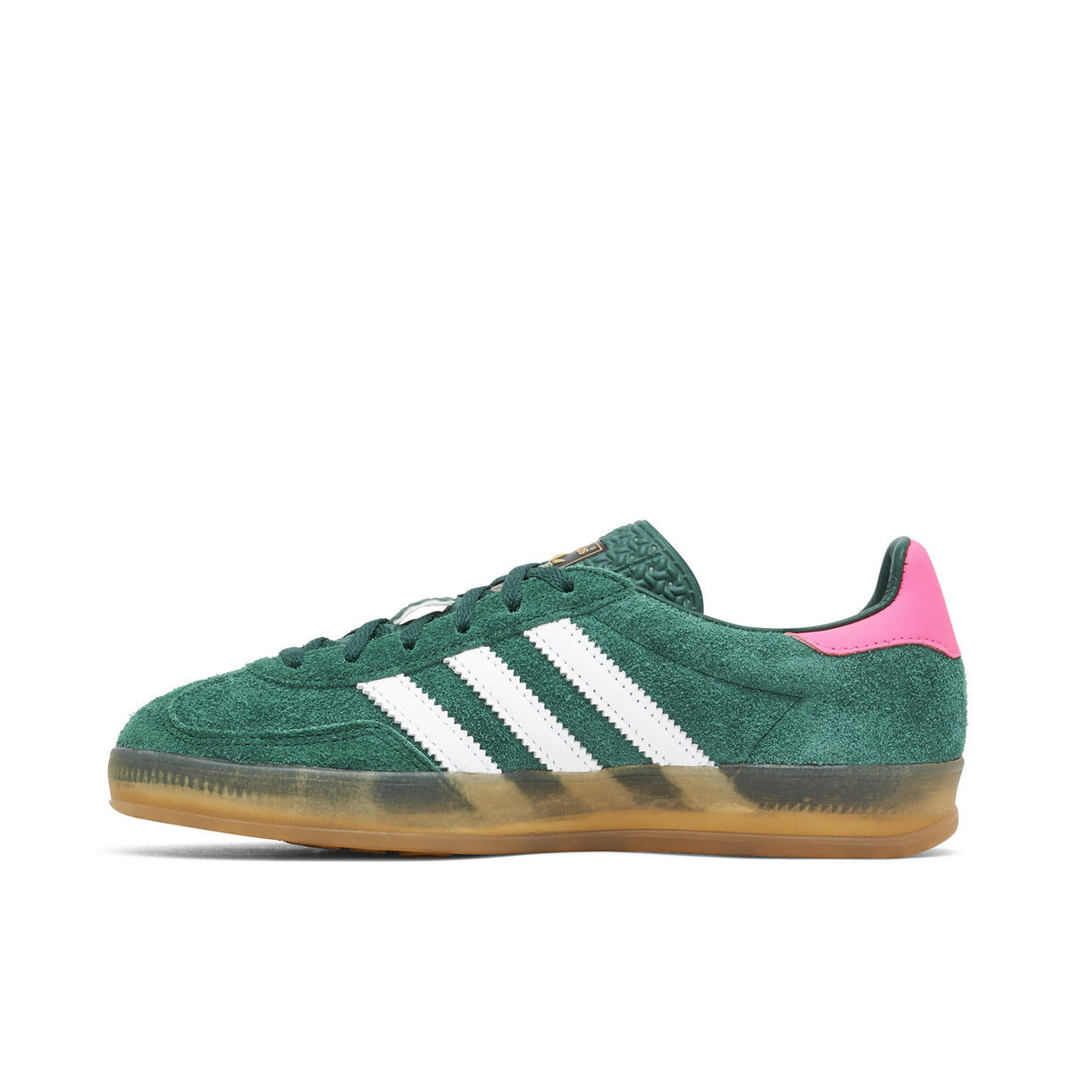 Adidas Gazelle Indoor "Collegiate Green & Lucid Pink"