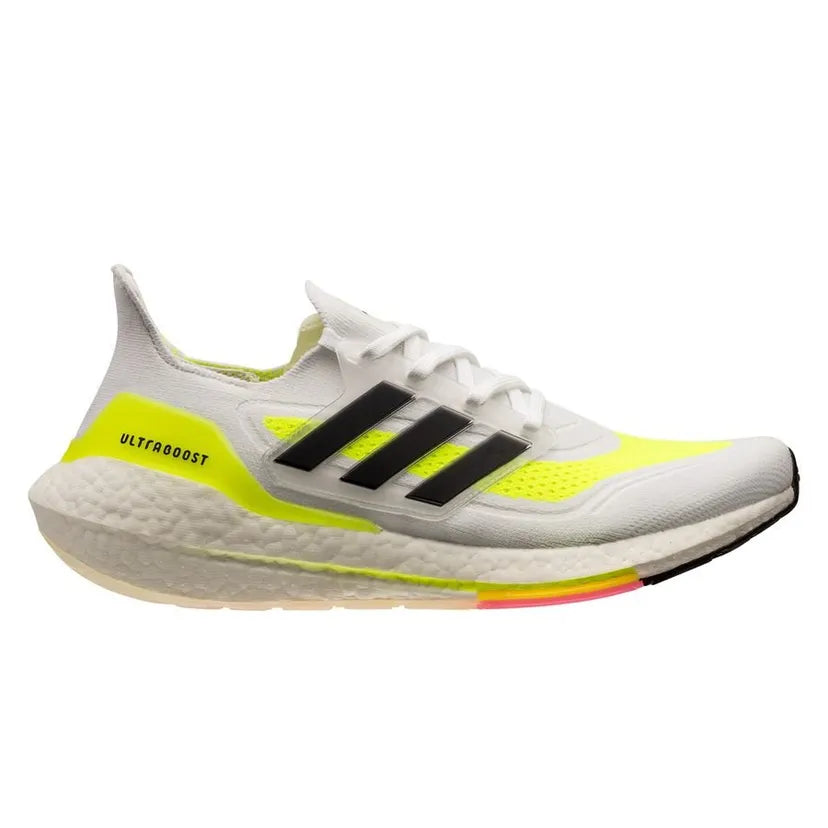 Adidas Ultraboost 21 "Cloud White Solar Yellow"