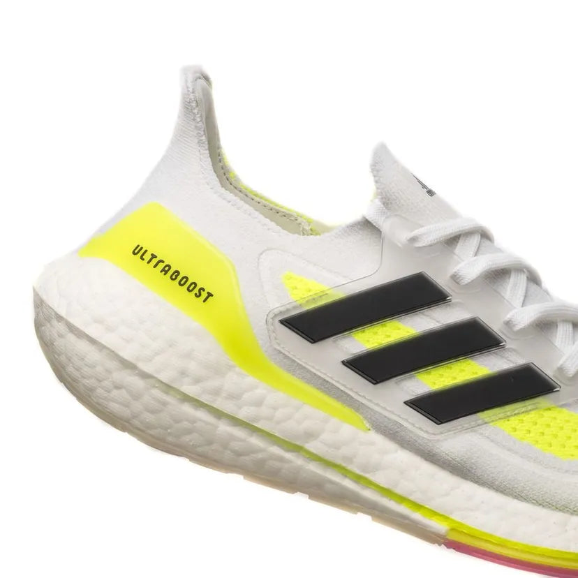 Adidas Ultraboost 21 "Cloud White Solar Yellow"