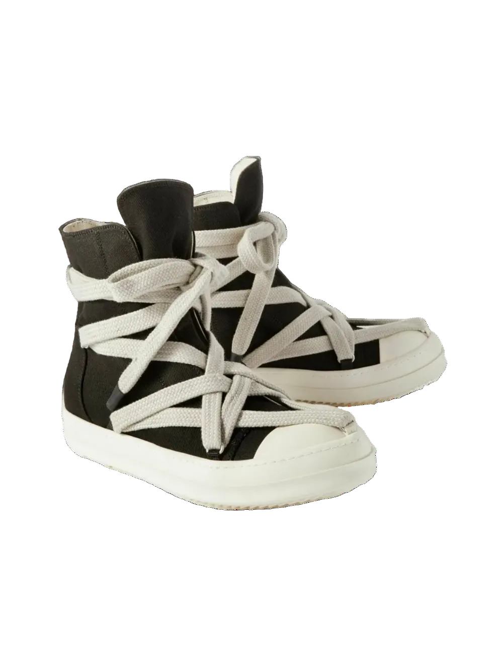 Rick Owens DRKSHDW High Jumbo Lace "black & milk white"