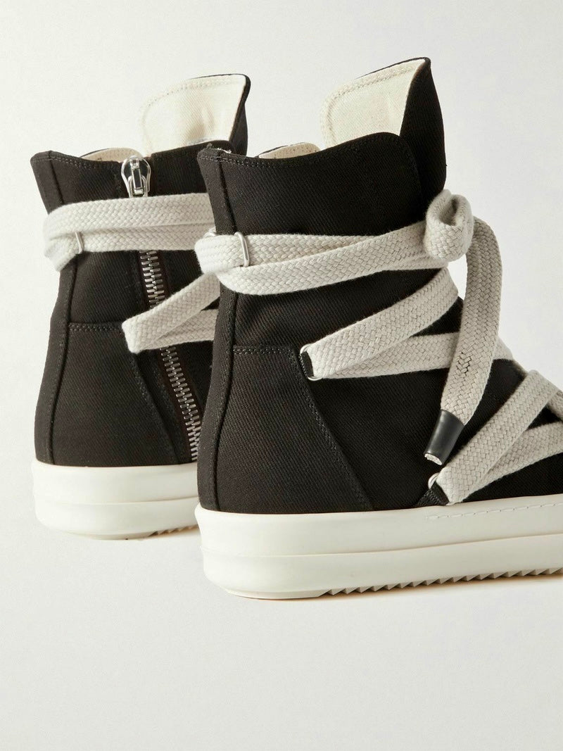 Rick Owens DRKSHDW High Jumbo Lace "black & milk white"