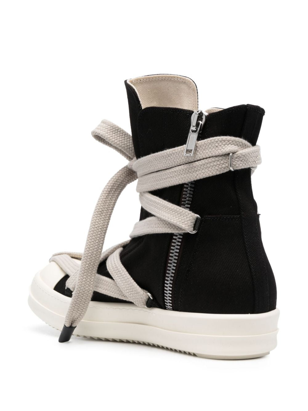 Rick Owens DRKSHDW High Jumbo Lace "black & milk white"