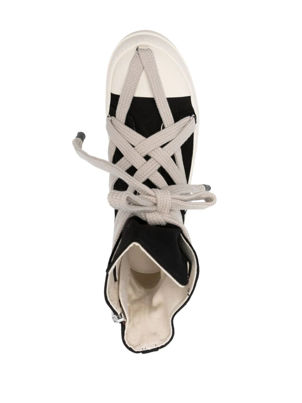 Rick Owens DRKSHDW High Jumbo Lace "black & milk white"