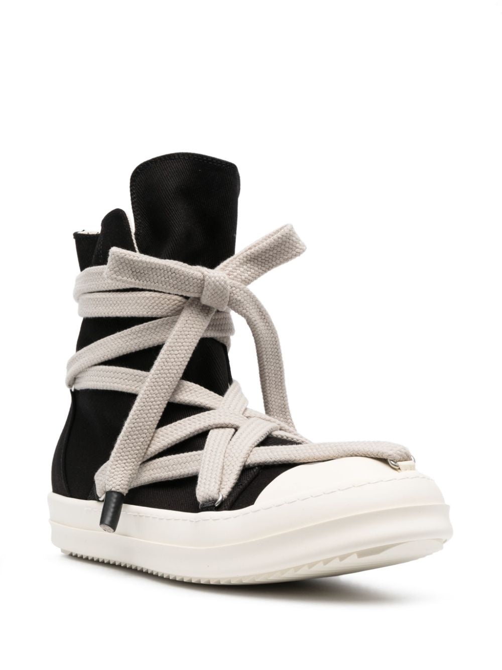 Rick Owens DRKSHDW High Jumbo Lace "black & milk white"