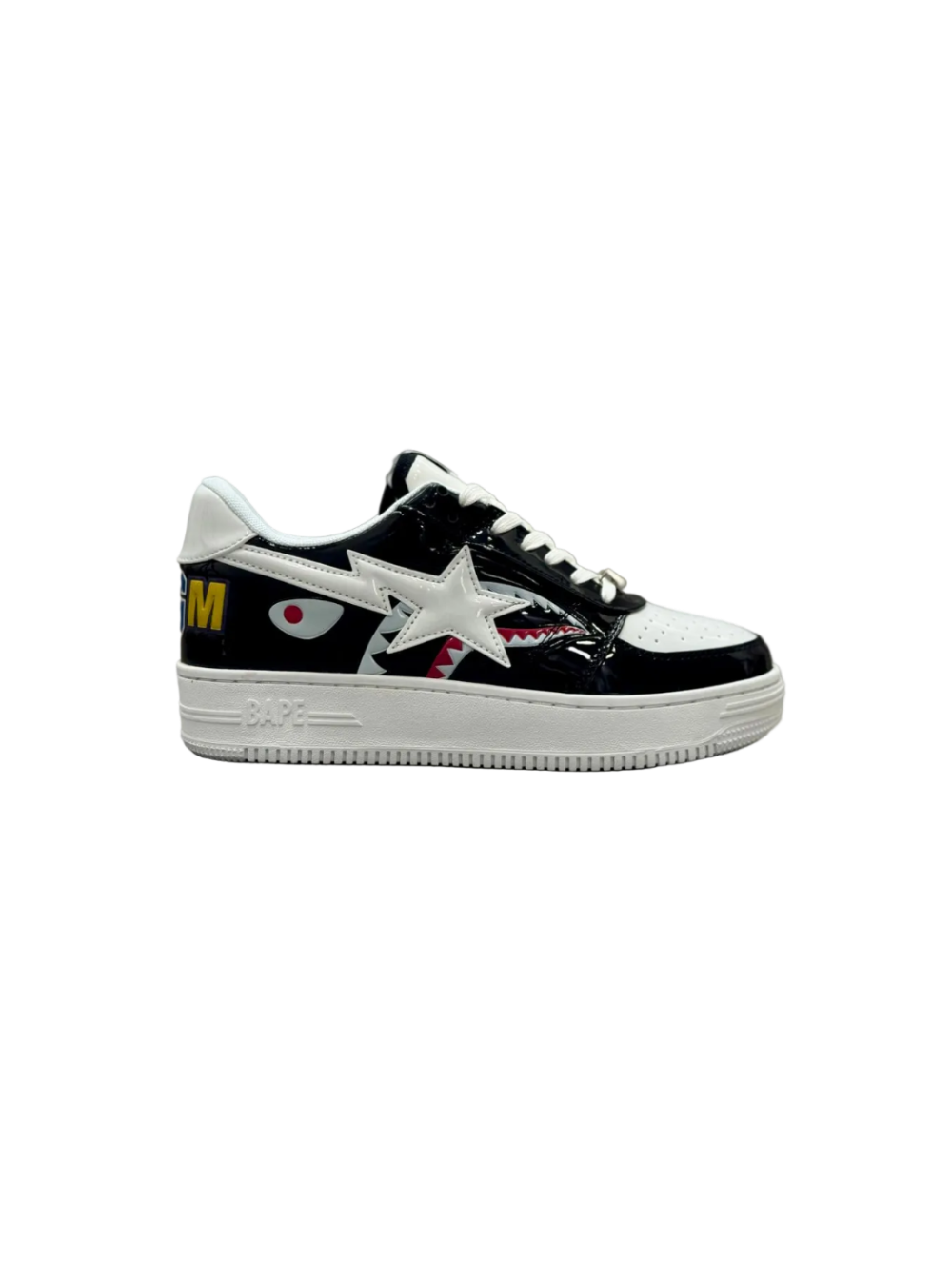 Bathing Ape Bape Sta Low 'Block Shark Black'