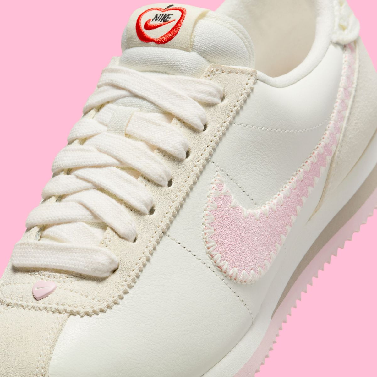 Nike Wmns Cortez 'Valentine's Day 2025' "Sail and Pink Foam"