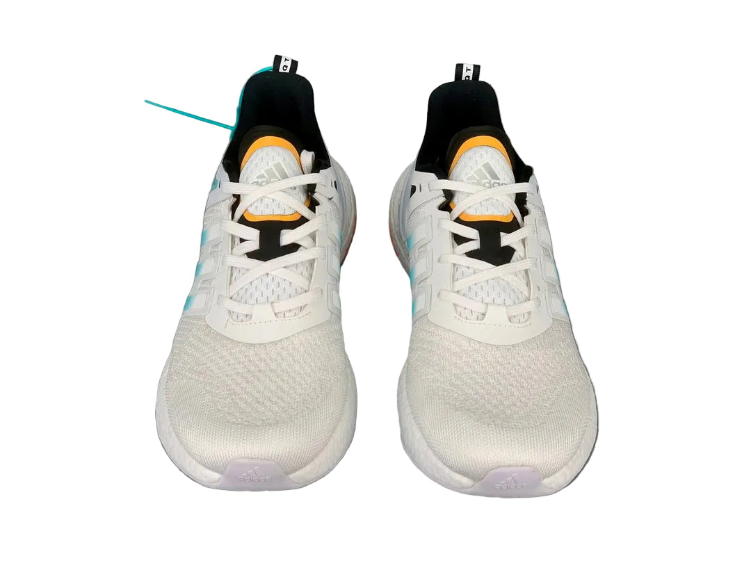 Adidas Equipment+ "White with Blue & Orange"