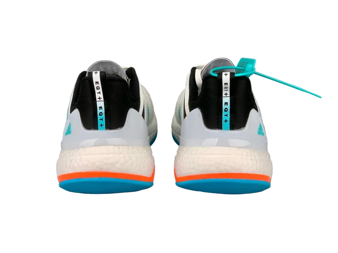 Adidas Equipment+ "White with Blue & Orange"