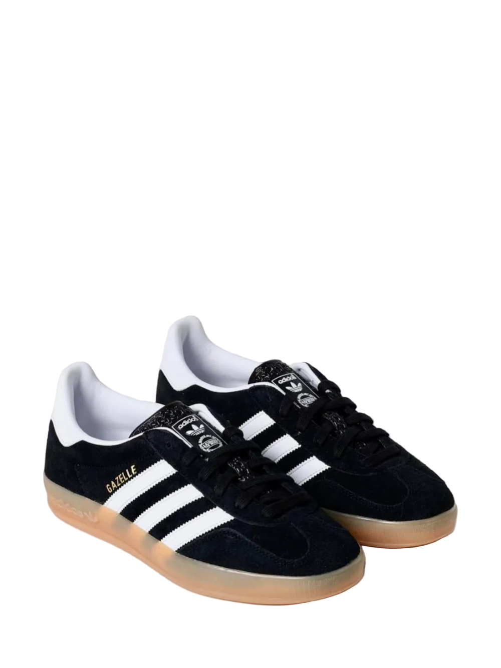 Adidas Gazelle Indoor "Core Black-White-Gum"