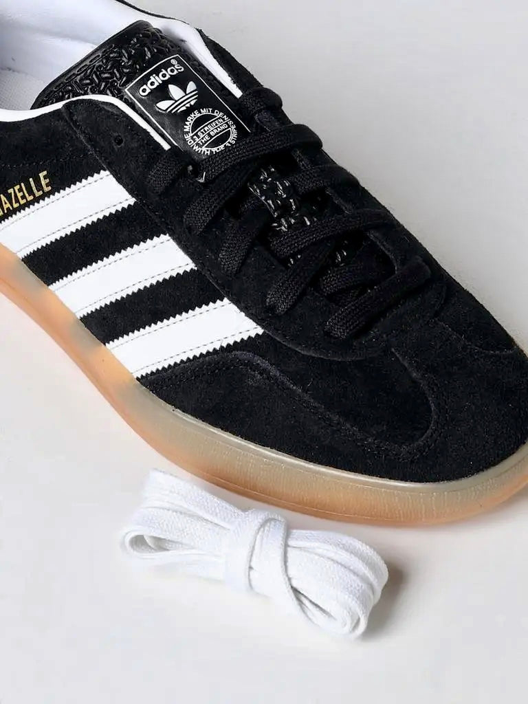 Adidas Gazelle Indoor "Core Black-White-Gum"