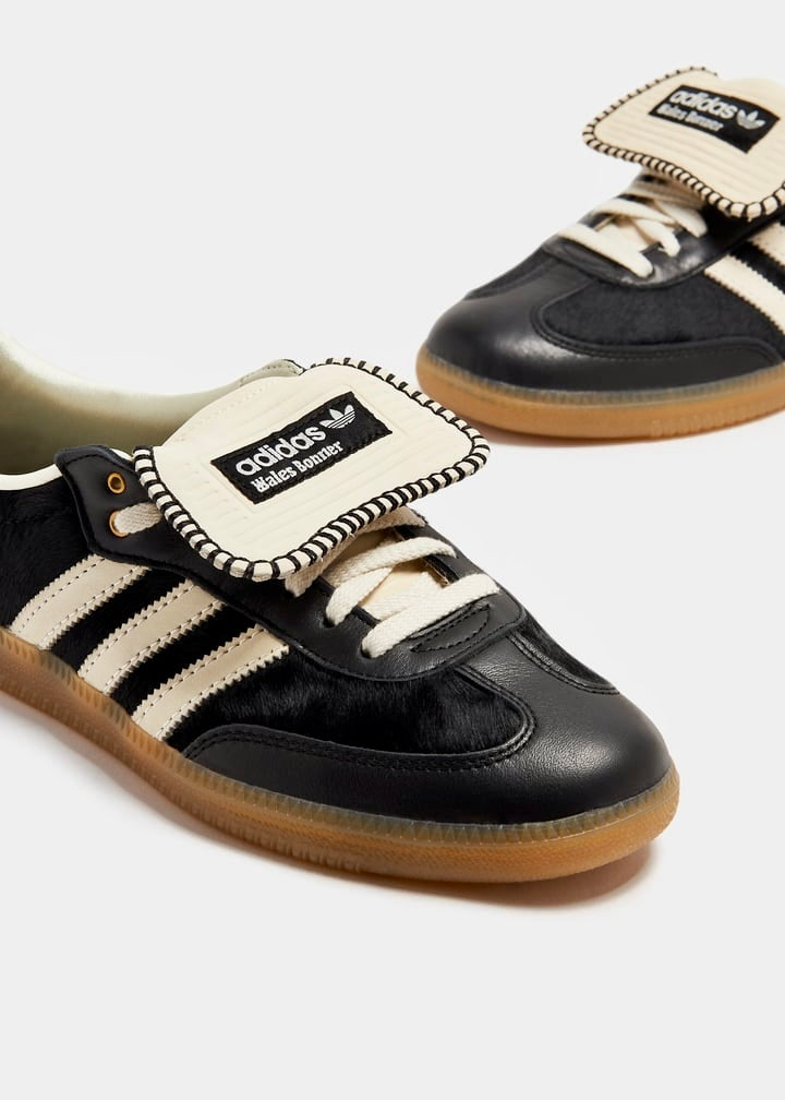 Adidas Wales Bonner Samba Pony Tonal Low 'Core Black'