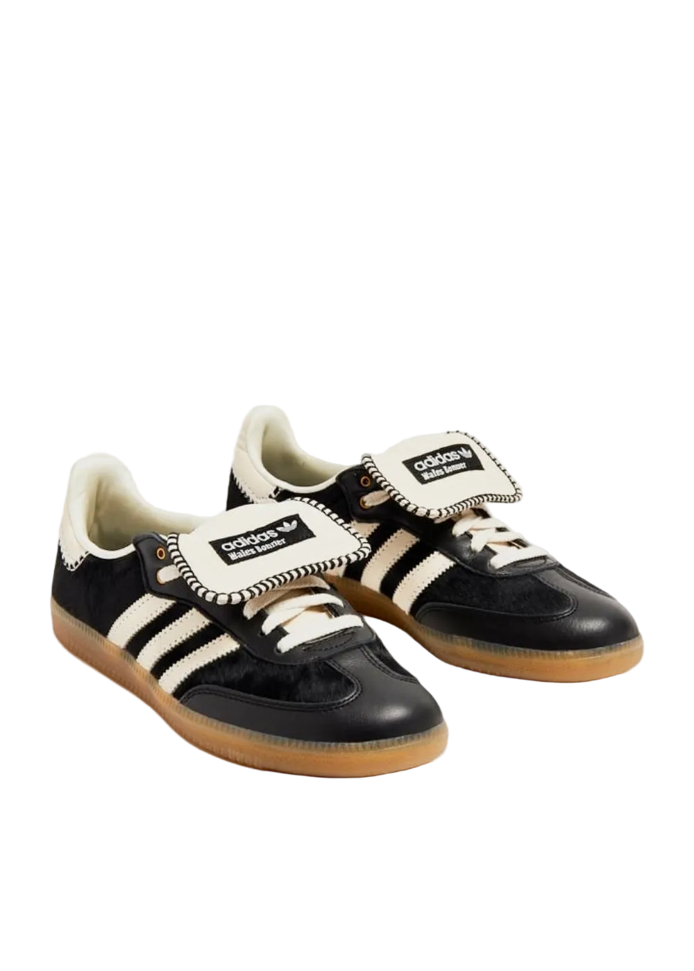 Adidas Wales Bonner Samba Pony Tonal Low 'Core Black'